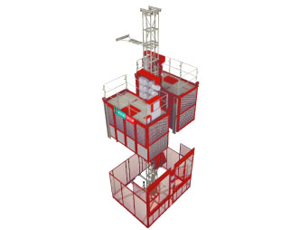 PASSENGER HOIST ML30 TWIN CAGE